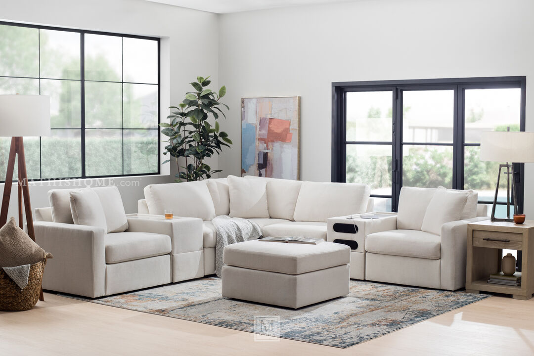 Modmax Oyster Oversized Ottoman